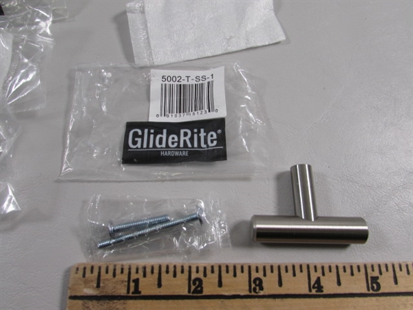 NEW DELTA HARDWARE & GLIDE RITE DRAWER PULLS