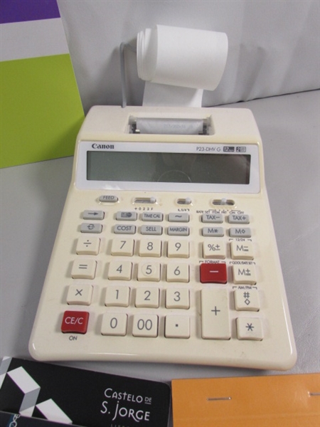 OFFICE SUPPLIES - ADDING MACHINE, NOTEBOOKS, STAPLER, ORGANIZERS & MORE