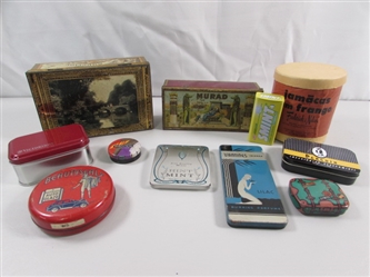 VINTAGE TOBACCO TINS, MODERN MINT TINS & OTHERS