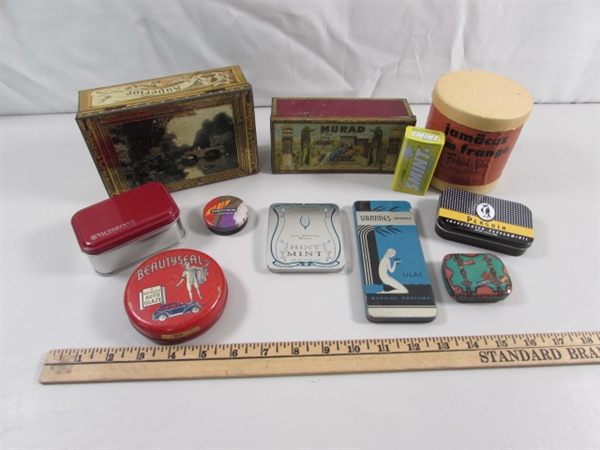 VINTAGE TOBACCO TINS, MODERN MINT TINS & OTHERS