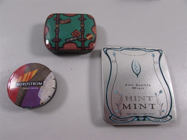 VINTAGE TOBACCO TINS, MODERN MINT TINS & OTHERS