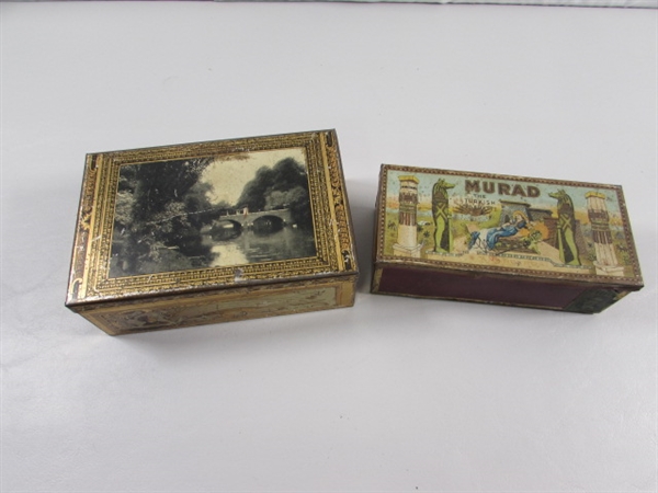 VINTAGE TOBACCO TINS, MODERN MINT TINS & OTHERS