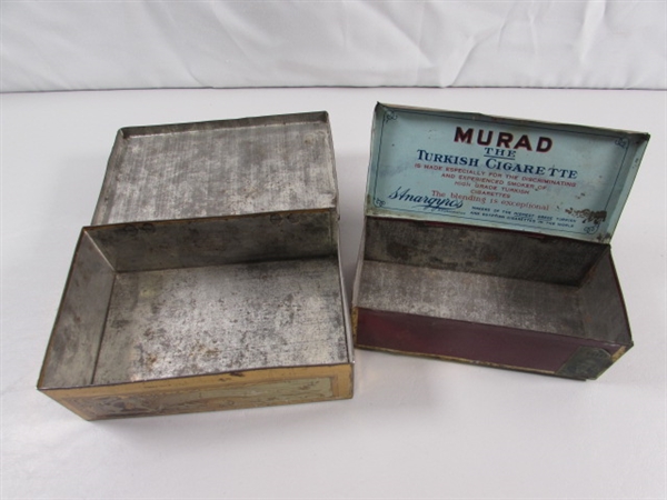 VINTAGE TOBACCO TINS, MODERN MINT TINS & OTHERS