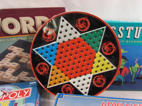 CHINESE CHECKERS & BOARD GAMES