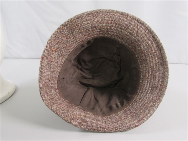 VINTAGE TWEED HAT