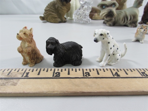 DOG FIGURINE COLLECTION