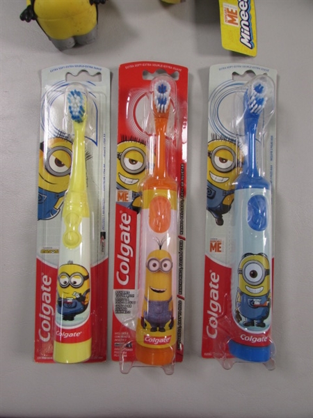 LARGE ASSORTMENT OF MINION TOYS ETC - GREAT FOR EASTER BASKETS