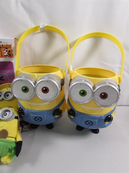 LARGE ASSORTMENT OF MINION TOYS ETC - GREAT FOR EASTER BASKETS