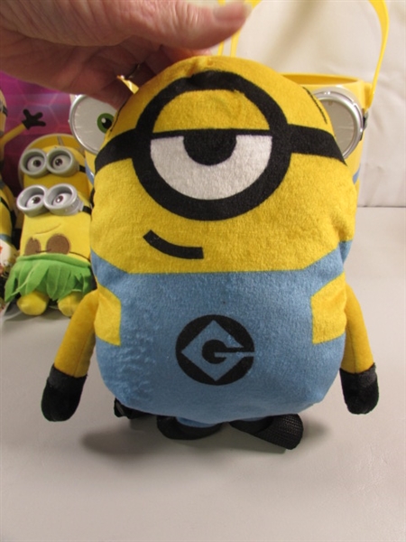 LARGE ASSORTMENT OF MINION TOYS ETC - GREAT FOR EASTER BASKETS