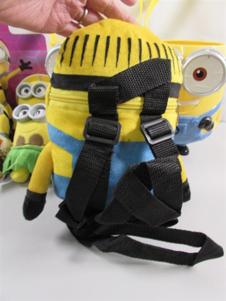 LARGE ASSORTMENT OF MINION TOYS ETC - GREAT FOR EASTER BASKETS