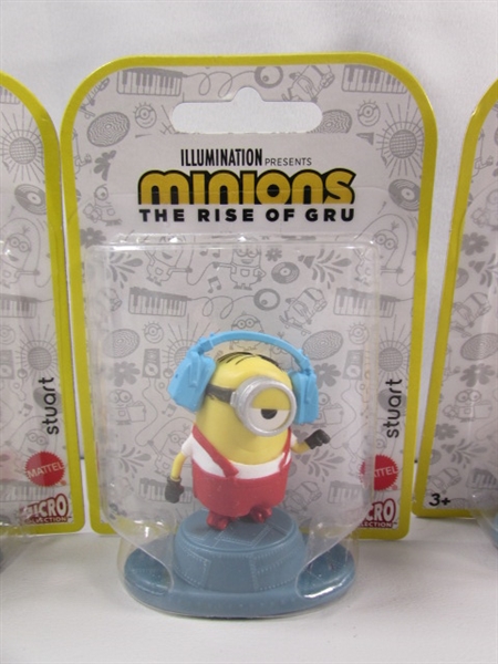 NEW MICRO MINIONS RISE OF GRU FIGURINES