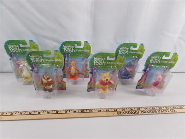 DISNEY'S WINNIE THE POOH FIGURINES - NEW