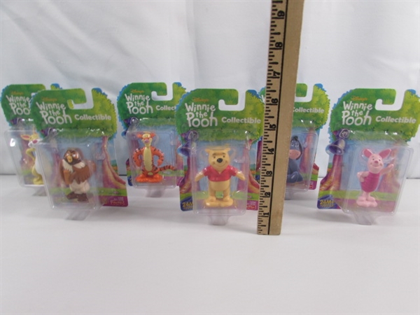 DISNEY'S WINNIE THE POOH FIGURINES - NEW