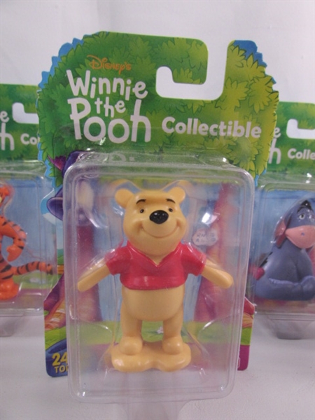 DISNEY'S WINNIE THE POOH FIGURINES - NEW