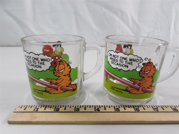 8 - VINTAGE 1978/80 GARFIELD MUGS