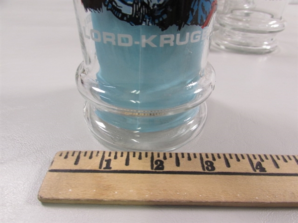 1984 STAR TREK DRINKING GLASSES