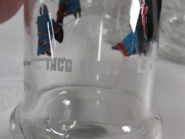 1984 STAR TREK DRINKING GLASSES