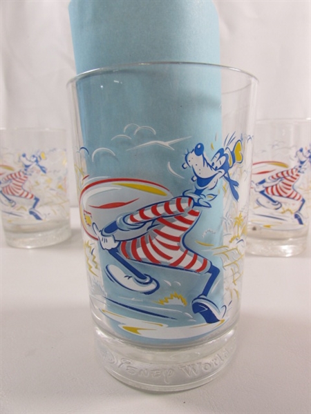 DISNEY WORLD 25TH ANNIVERSARY DRINKING GLASSES