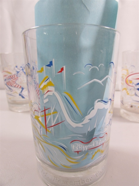 DISNEY WORLD 25TH ANNIVERSARY DRINKING GLASSES