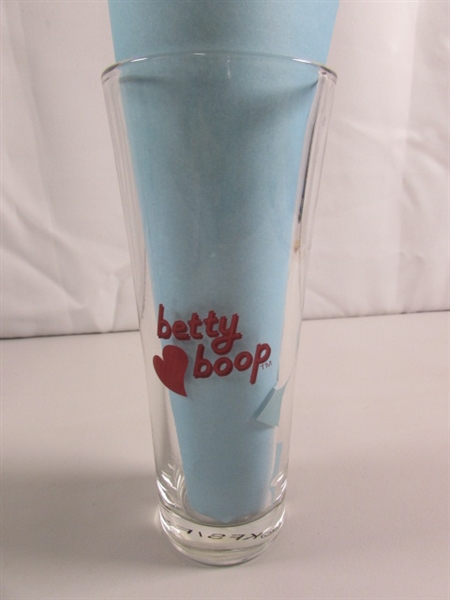 VINTAGE BETTY BOOP FLARED HI-BALL GLASSES