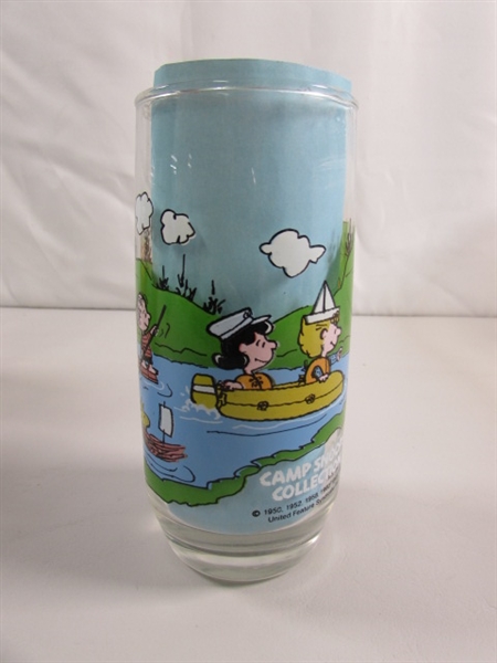 CAMP SNOOPY MCDONALDS DRINKING GLASSES