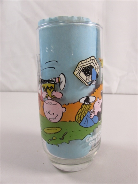 CAMP SNOOPY MCDONALDS DRINKING GLASSES