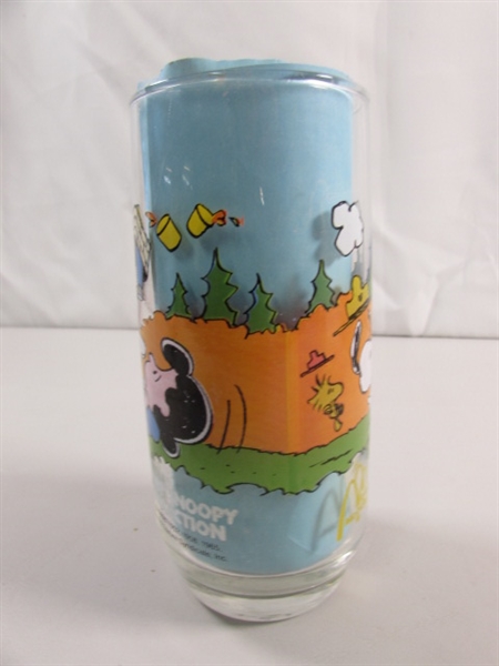 CAMP SNOOPY MCDONALDS DRINKING GLASSES