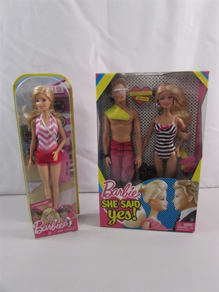 NEW BARBIE & KEN DOLLS