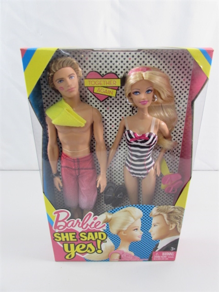 NEW BARBIE & KEN DOLLS