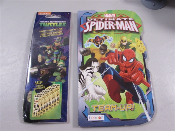 SPIDERMAN & TEENAGE MUTANT NINJA TURTLES TOYS