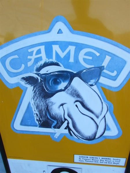 VINTAGE CAMEL ADVERTISING POLE SIGN