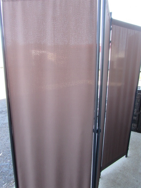 4-PANEL ROOM DIVIDER/PRIVACY SCREEN