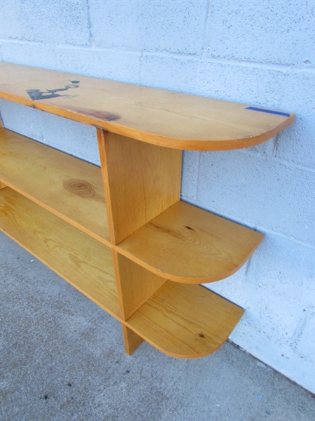 VINTAGE PINE SHELVING UNIT