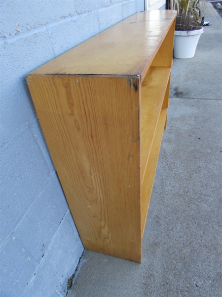 VINTAGE PINE SHELVING UNIT