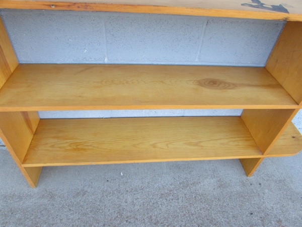 VINTAGE PINE SHELVING UNIT