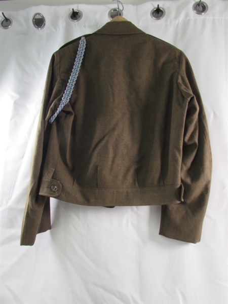 VINTAGE WWII ARMY 8TH DIV IKE JACKET & PANTS - WOOL