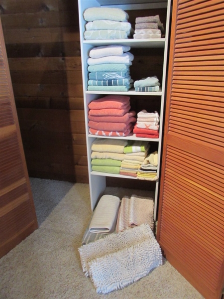 BATH TOWELS, HAND TOWELS, WASHCLOTHS & BATH MATS