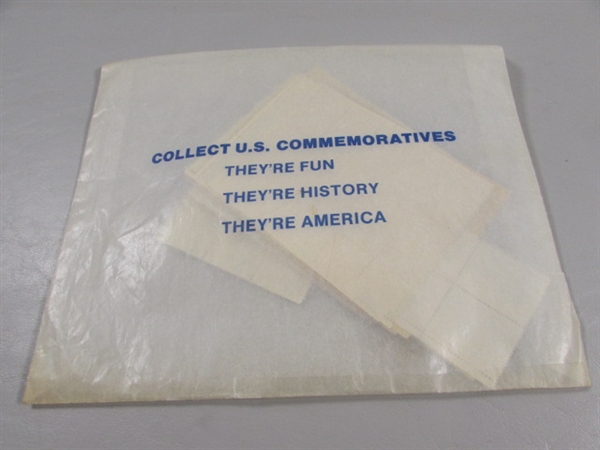 LARGE COLLECTION OF UNUSED US POSTAGE STAMP BLOCKS & SOME SINGLES - MNH