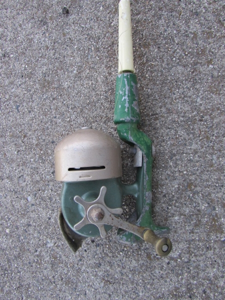 3 VINTAGE FISHING POLES