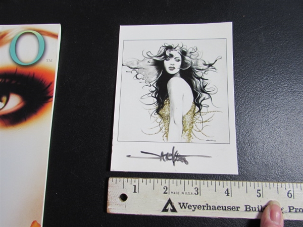 JANESKO CALENDARS AND SIGNED POSTCARD