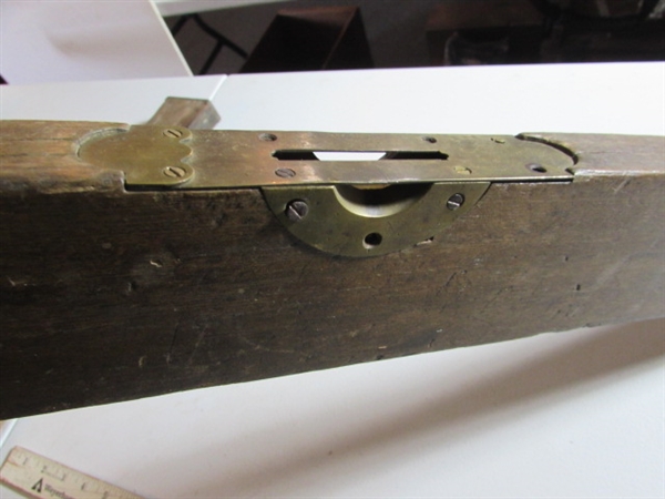 6 VINTAGE WOOD LEVELS
