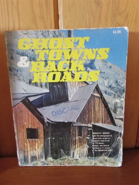 BOOK ON GHOST TOWNS OF THE WEST