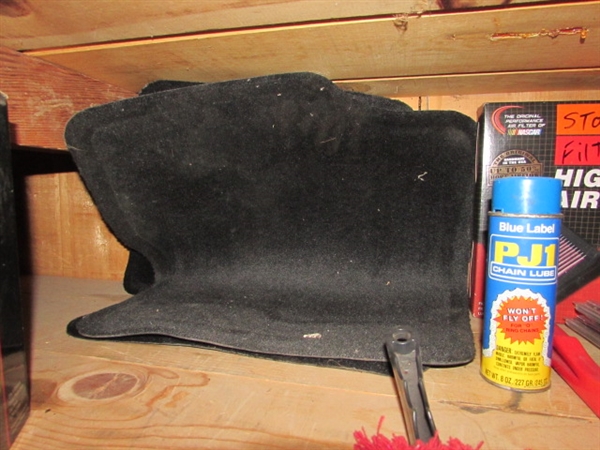 ASSORTMENT OF CAR, BIKE & TRUCK SUPPLIES