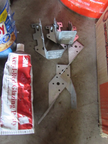 ASSORTMENT OF HOUSEHOLD MAINTENANCE SUPPLIES