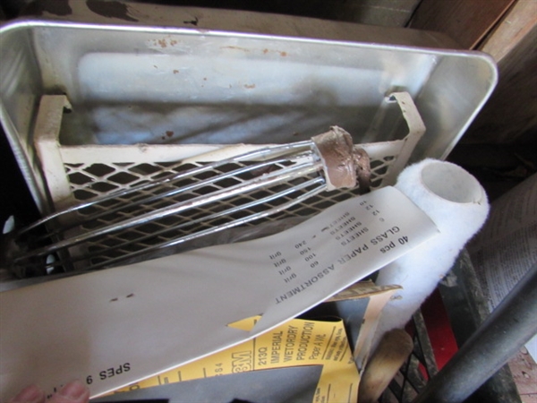 ASSORTMENT OF HOUSEHOLD MAINTENANCE SUPPLIES