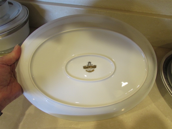 HARMONY HOUSE ROMAIC FINE CHINA - 12 SERVING DISHES