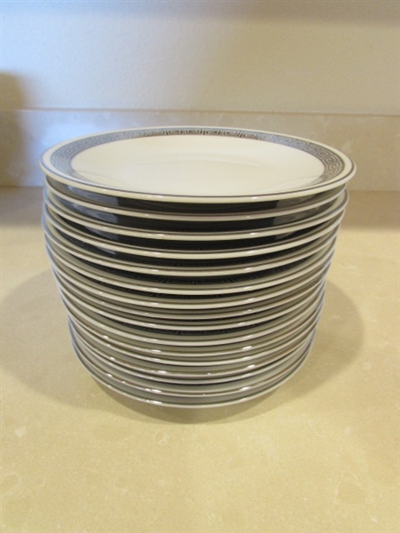 HARMONY HOUSE ROMAIC FINE CHINA - 86 PIECES - PLATES & BOWLS