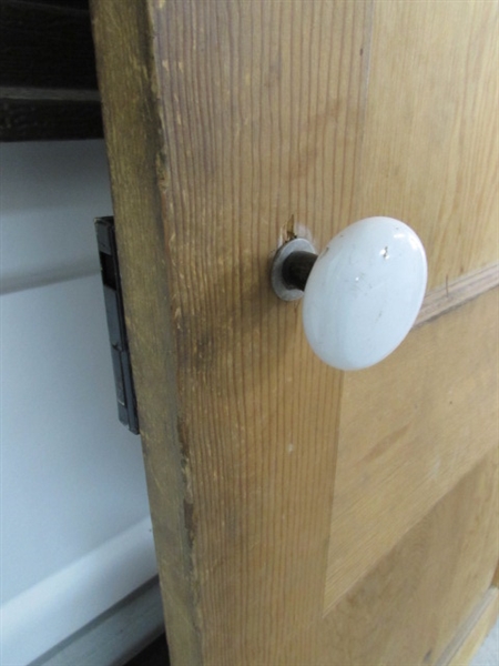 VINTAGE/ANTIQUE DOORS W/HARDWARE