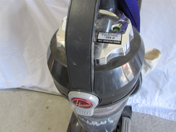 HOOVER UPRIGHT VACUUM CLEANER
