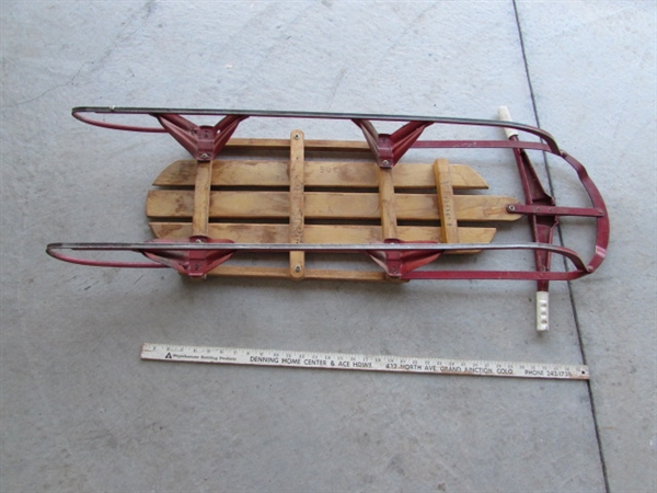 VINTAGE HAWTHORNE FLEXIBLE FLYER SLED